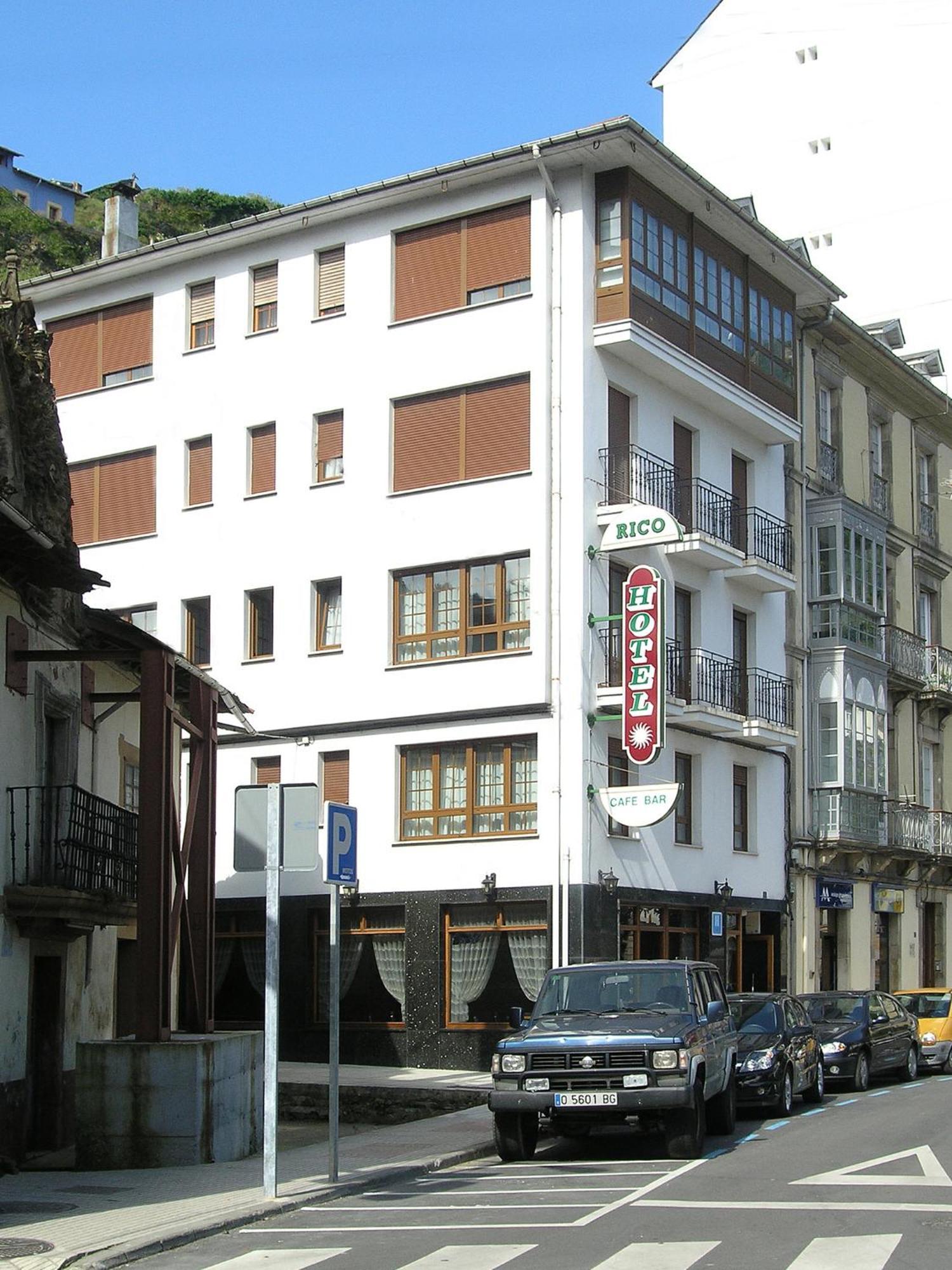 Hotel Rico Luarca Exterior photo